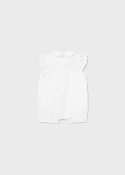 White Eyelet Romper