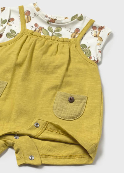Olive Bee Romper