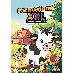 Giant Coloring Book - Farm Friends