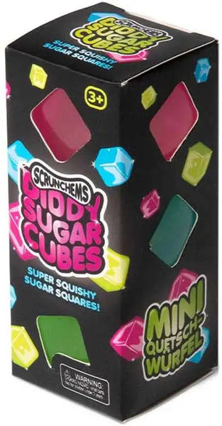 Scrunchems Diddy Sugar Cubes Sensory Stress Toy 3-Pack
