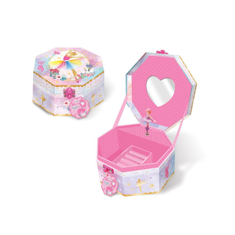 Musical Jewelry Box with Figurine - Ballerina Beauties