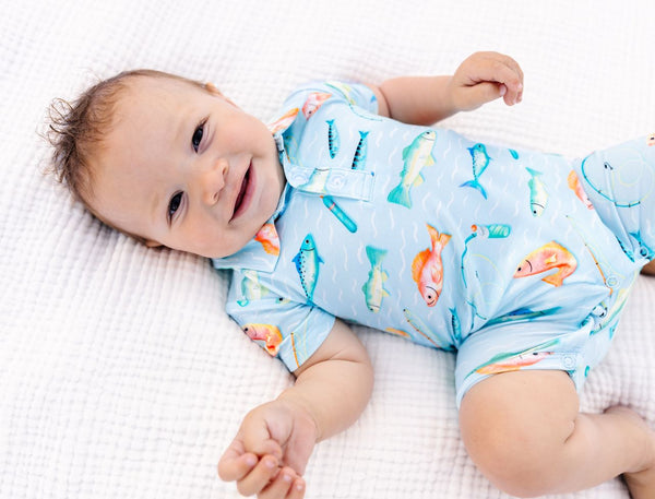 Catch Of The Day Polo Shortie Romper
