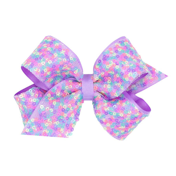 Confetti Sequin Medium Bow