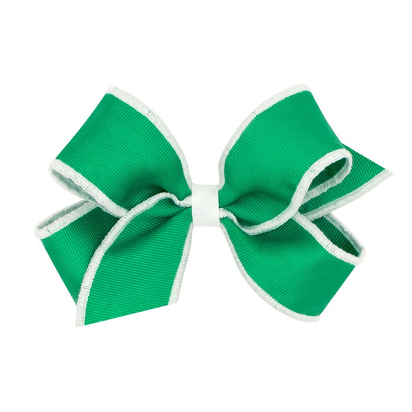 Grosgrain Medium Serged Edge Bow
