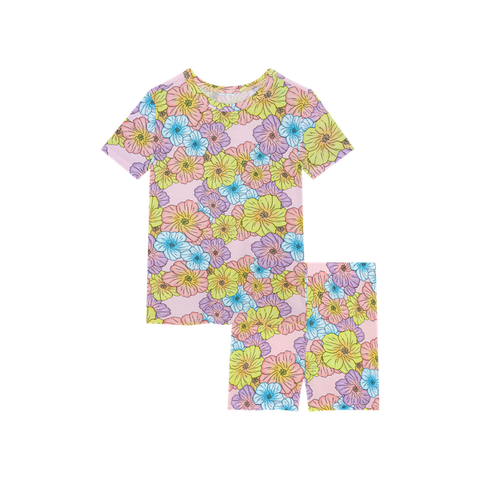 Kourtney Basic Short Sleeve & Short Pajama