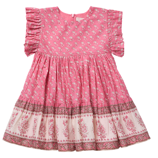 GIRLS KIT DRESS - SMALL PAISLEY