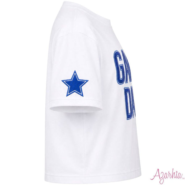 Royal Shimmer Game Day Tee
