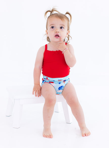 Cherry Bodysuit & Carter Bummy Set