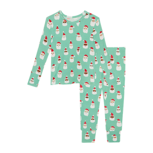 Santa Medley Long Sleeve Basic Pajama