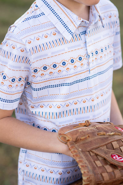 Baseball Fall Classic Polo Short Sleeve Shirt