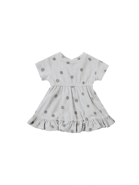 Terry Dress-Polka Dot