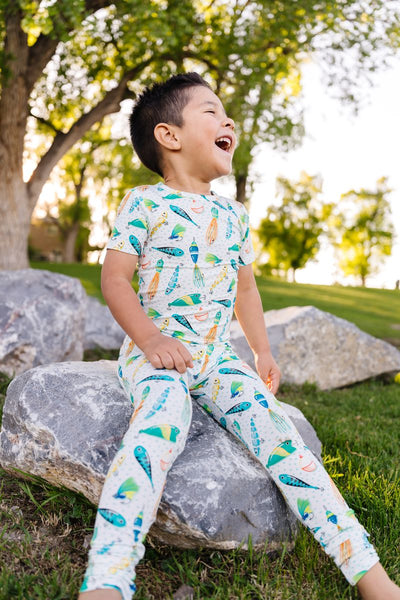 Gone Fishing 2-Piece Pajamas