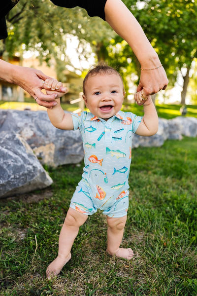 Catch Of The Day Polo Shortie Romper