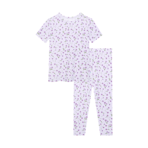 Jeanette Short Sleeve Basic Pajama