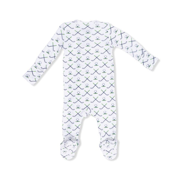 2 Way Zipper Footie - Simple Golf