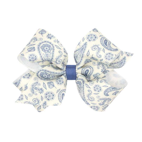 Western Inspired Medium Print Bow