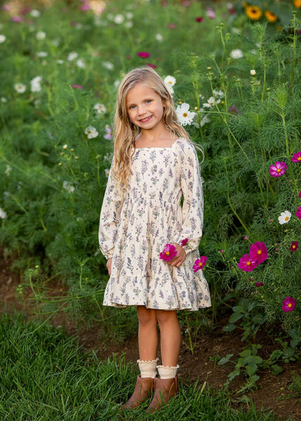 Gracie Purple Dress