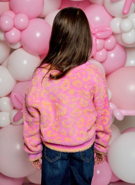 Snug Pink Combo Cardigan