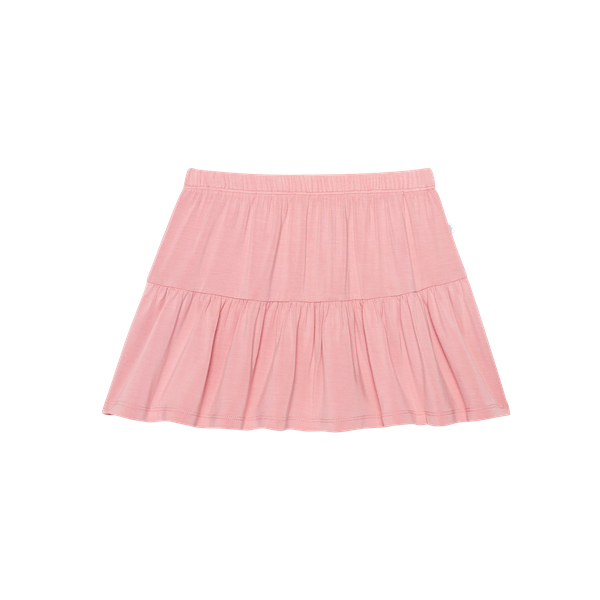 Autumn Blush Tiered Ruffle Skirt