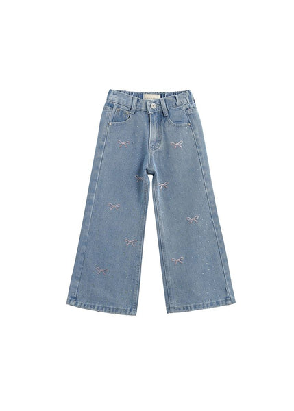 Bow Bling Denim Pant