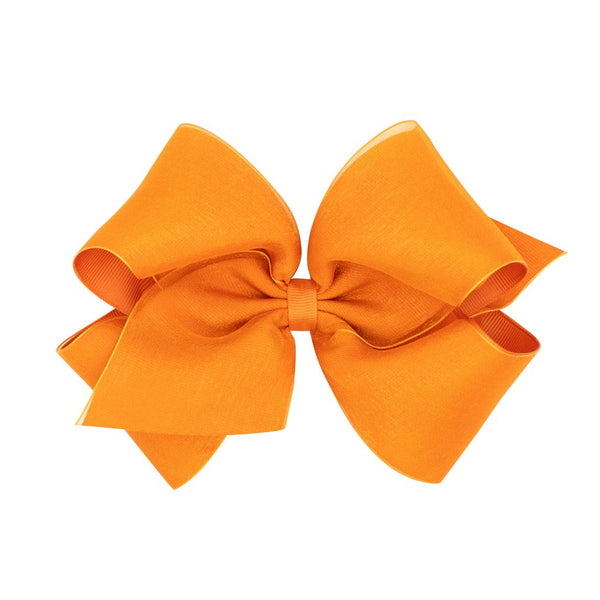 King Organza Overlay Bow
