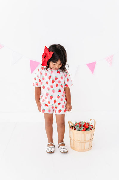 Sweet Strawberry T-Shirt Set