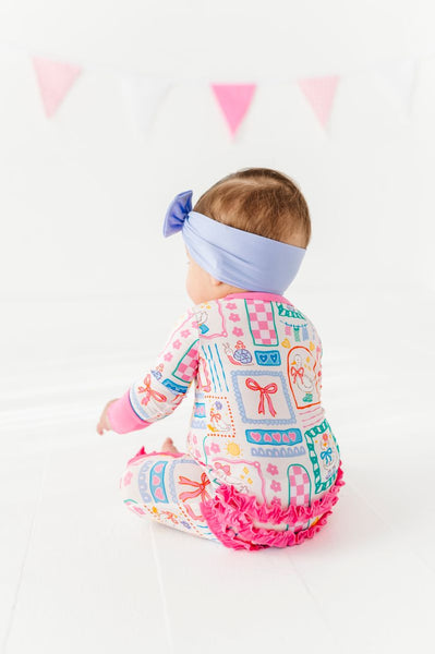 Gilly Goose Ruffle Convertible Romper