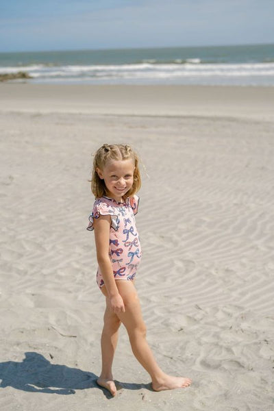 Pink Patriotic Bows Jennifer Suit