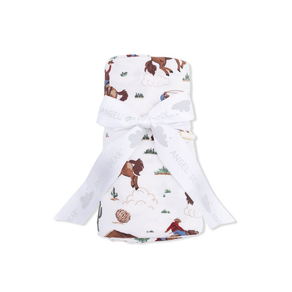 Buckaroo Western - Swaddle Blanket