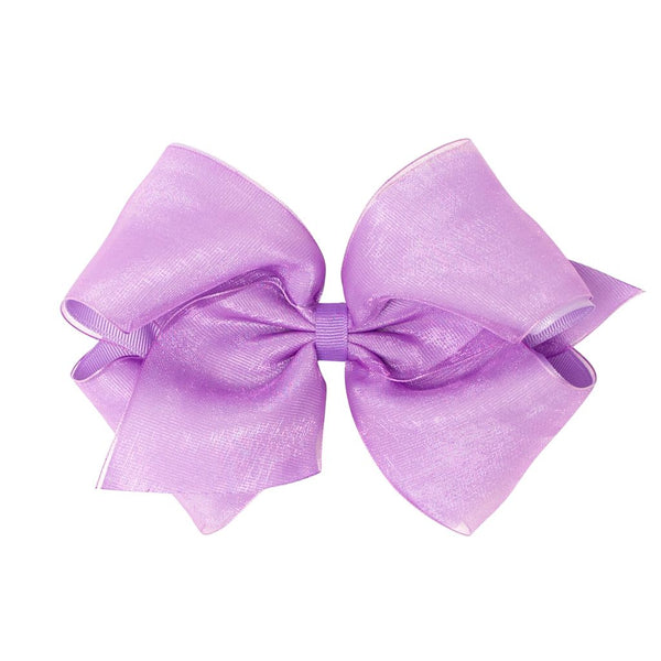 King Organza Overlay Bow