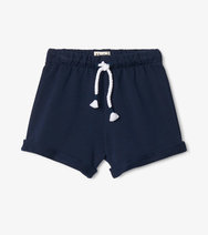 Navy Toddler Pull On Shorts