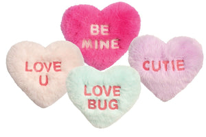 Plush Conversation Hearts