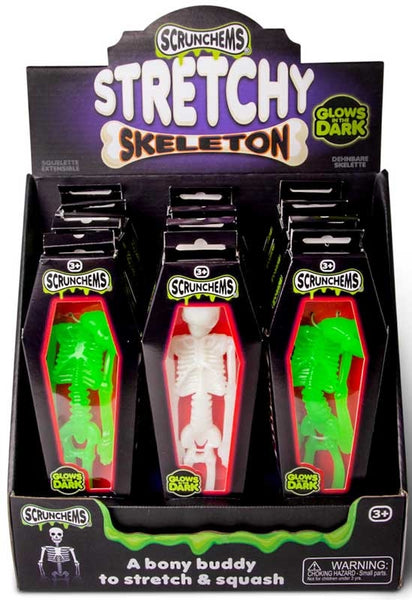 SCRUNCHEMS STRETCHY SQUISHY SKELETON