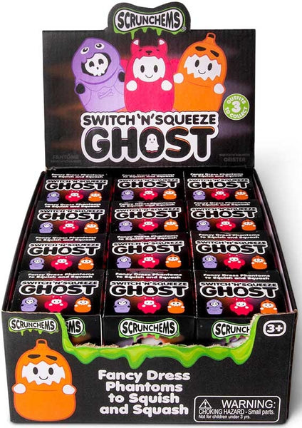 SCRUNCHEMS SWITCH ‘N’ SQUEEZE GHOST