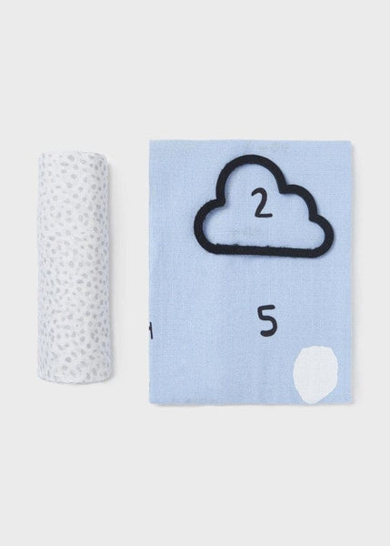 Mayoral Set Of Gauze Measuring Baby Blankets