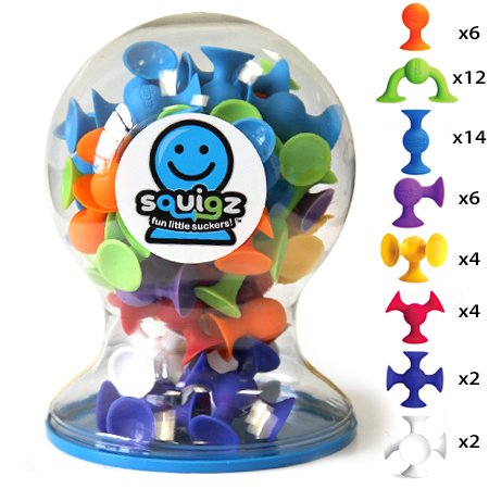 FB Toys Squigz Deluxe Set