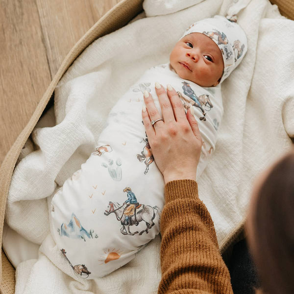 CP Boone Knit Swaddle Blanket