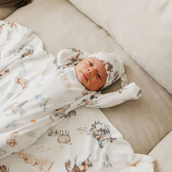 CP Boone Knit Swaddle Blanket