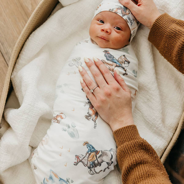 CP Boone Knit Swaddle Blanket