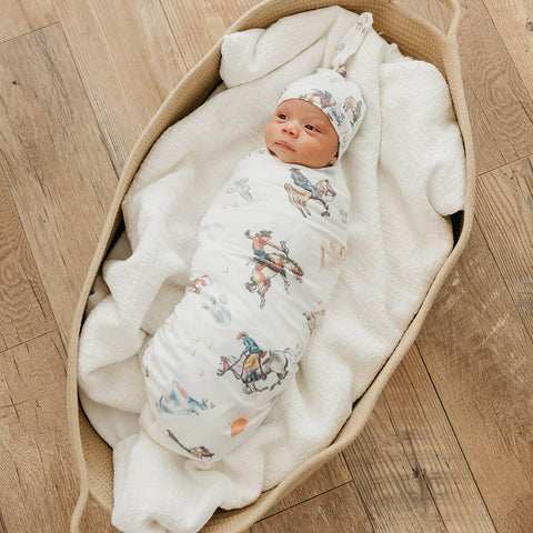 CP Boone Knit Swaddle Blanket