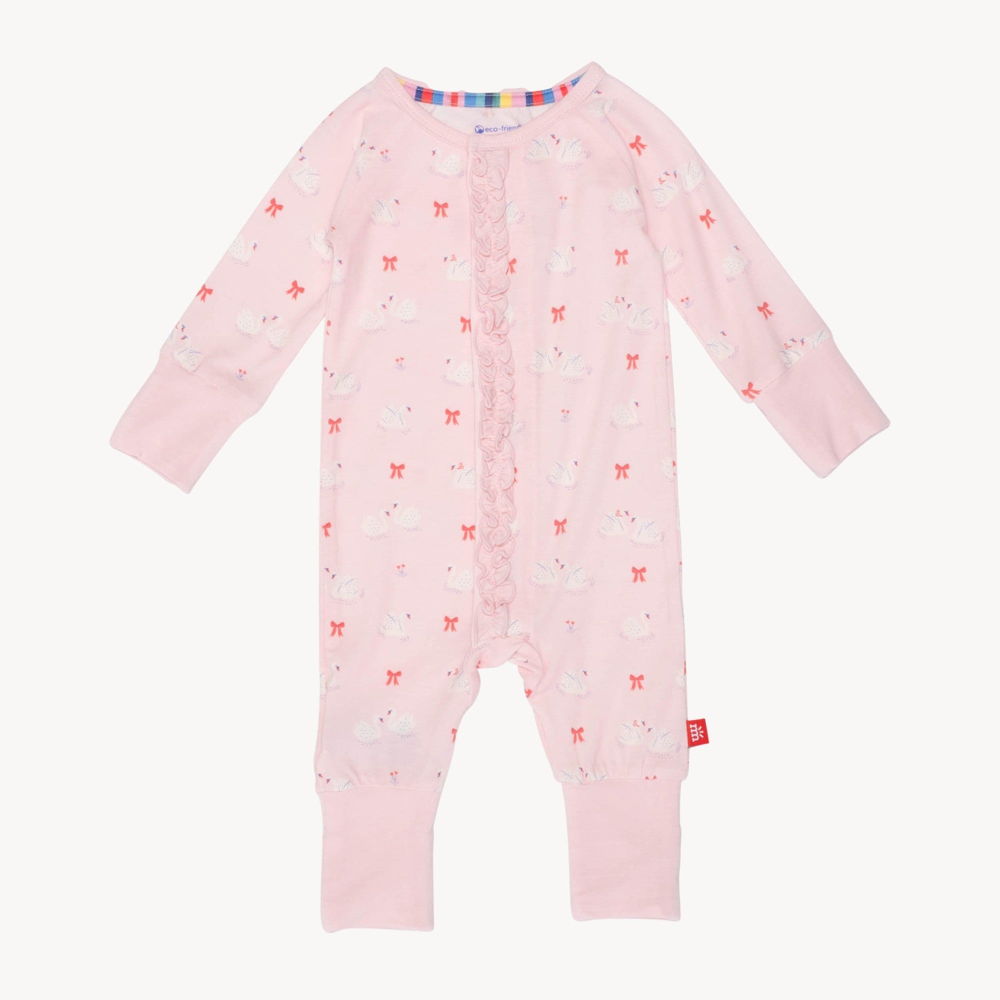 Swan Of A Kind Magnetic Convertible Coverall