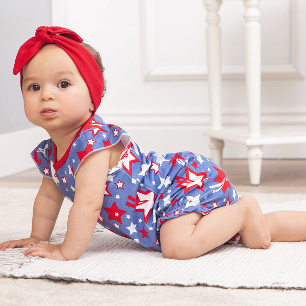 Star Spangled Bubble Romper