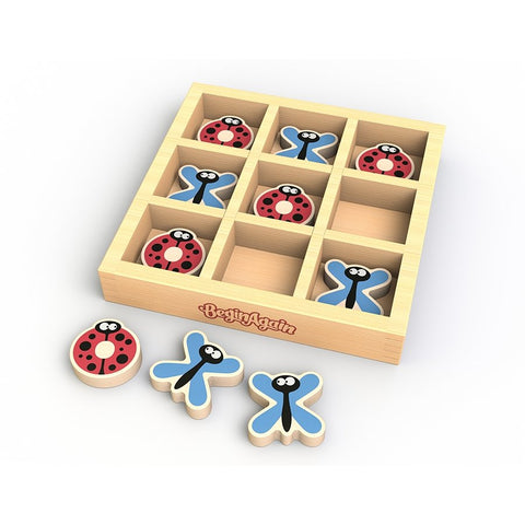 BA Tic Bug Toe Wooden Travel Game