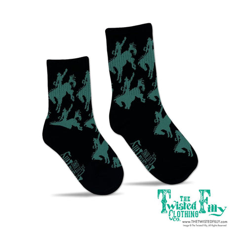 Bronc Rider Socks