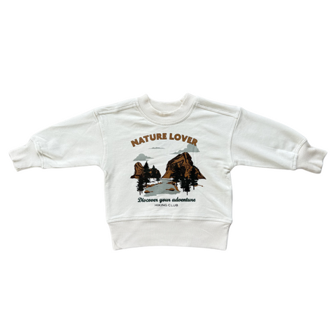 Boxy Sweatshirt-Nature Lover