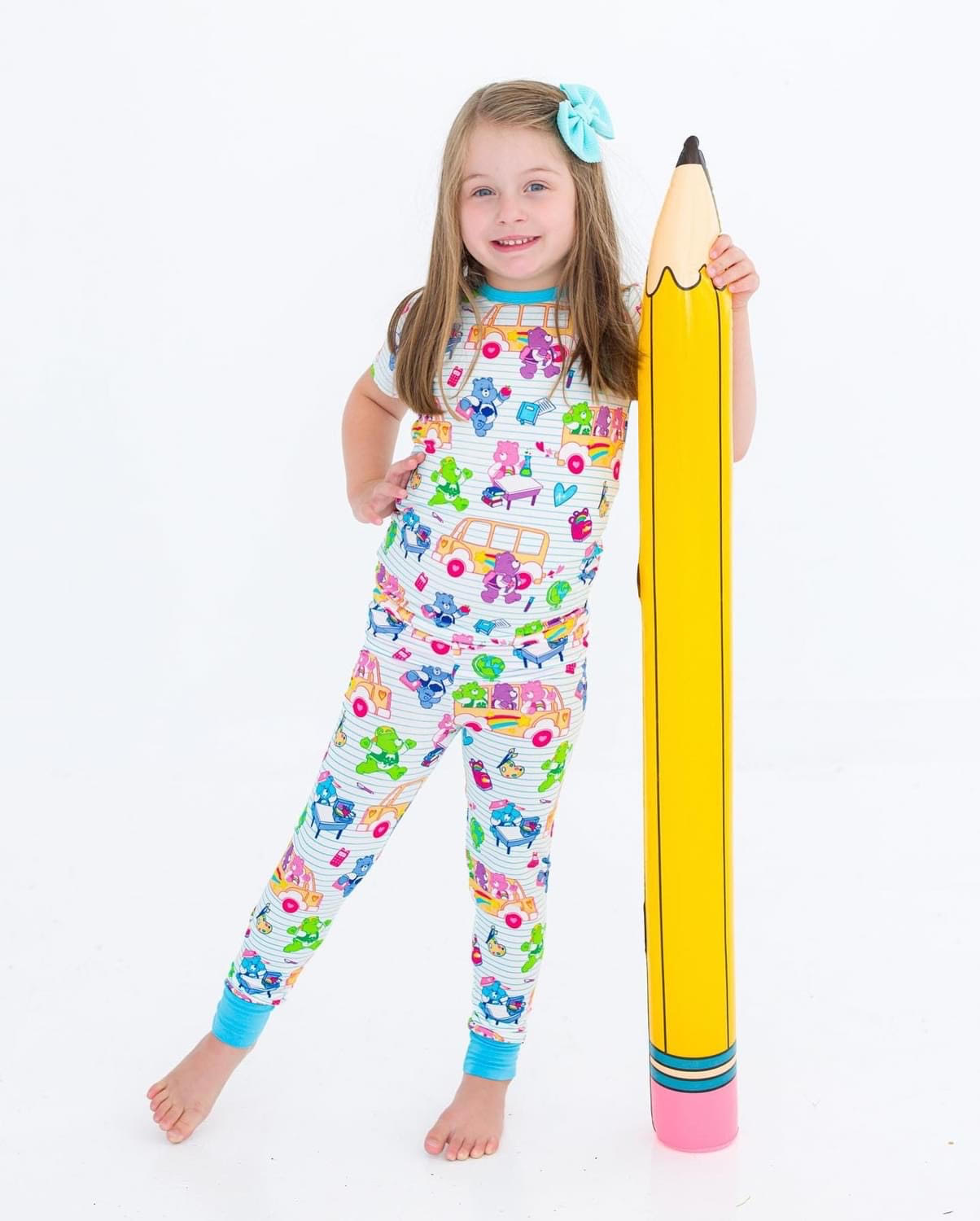 Care Bears Back To School 2-Piece Long Pajamas