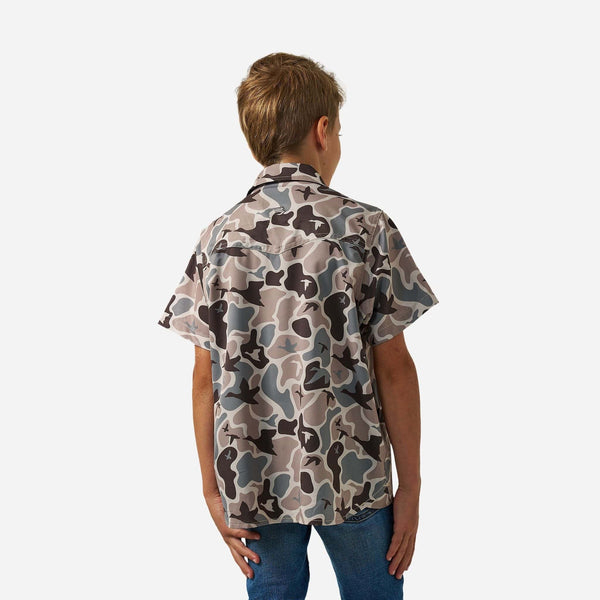 PERFORMANCE WESTERN SHIRT - MALLARD MAYHEM CAMO