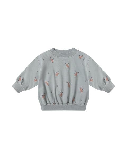 RELAXED SWEATSHIRT & SWEATPANT SET-MOOSE