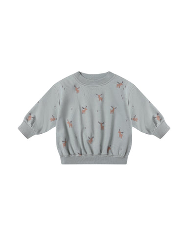RELAXED SWEATSHIRT & SWEATPANT SET-MOOSE
