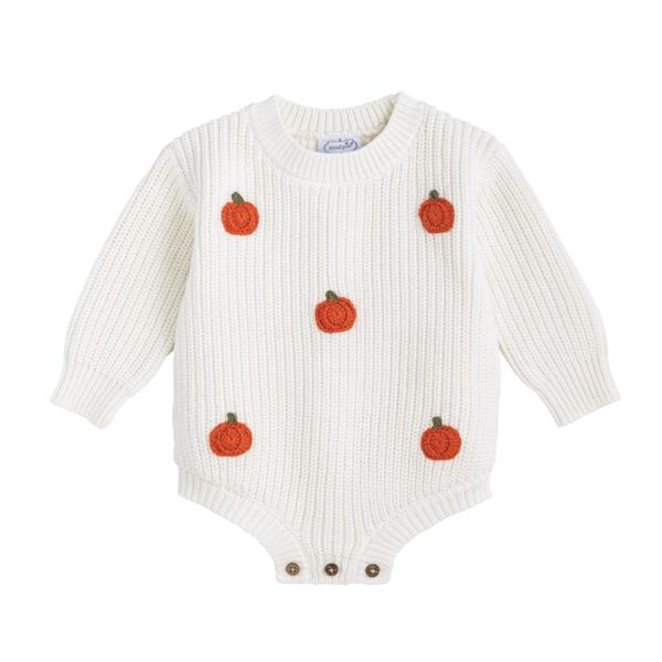 Ivory Pumpkin Sweater Bubble
